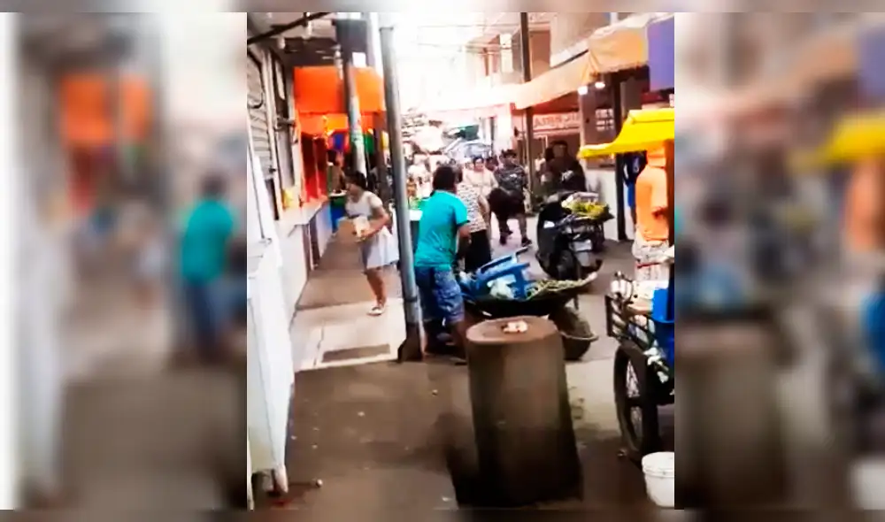 Imágenes muestran momento que se vivió tras intento de saqueo.