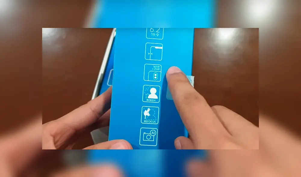 Gracias a Alcatel, pudimos ver el Alcatel 5V, un celular con Inteligencia Artificial y enorme pantalla. Foto: Captura