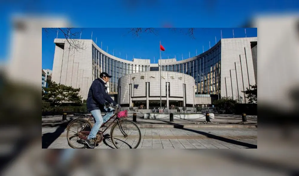 Banco Popular de China toma medidas para afrontar crisis del COVID-19. Foto: Difusión