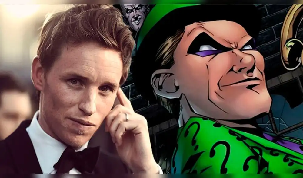 Batman: Eddie Redmayne estaría buscando ser el Acertijo, papel que en el cine ya hizo Jim Carrey - Fuente: difusión