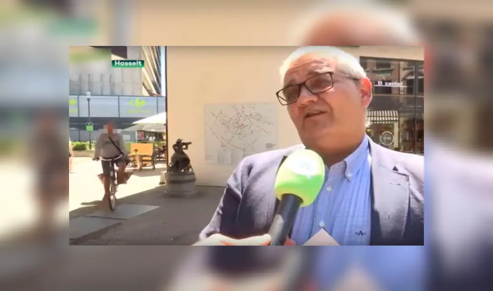 El alcalde sufrió unos rasguños y un gran moretón en la pierna. (Foto: HBVL) El alcalde sufrió unos rasguños y un gran moretón en la pierna. (Foto: HBVL)