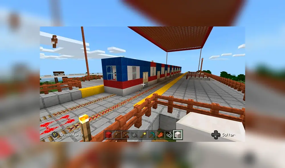 México: Línea 3 del metro es culminada con Minecraft en inusual protesta