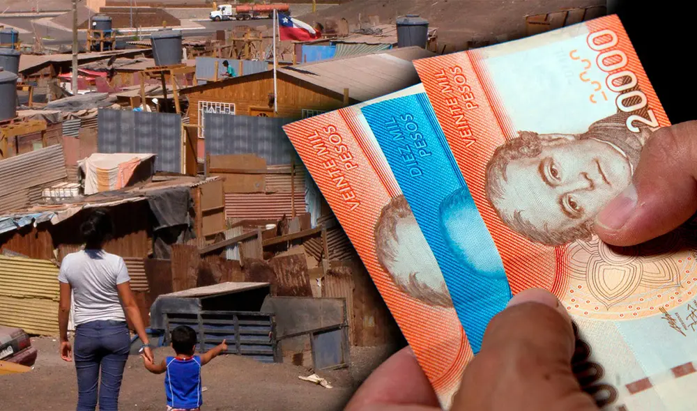 El Subsidio Familiar es entregado a las familias que estén en el 60% más vulnerable del Registro Social de Hogares. Foto: composición LR / CIPER-Chile / AFP