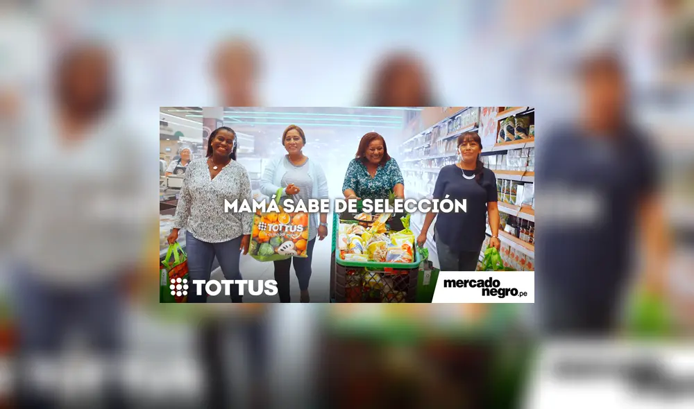 Tottus presenta como embajadoras a las mamás de la selección peruana