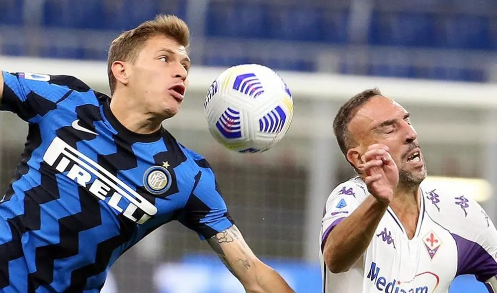 Inter y Fiorentina empatan 1-1 por la Serie A. Foto: EFE