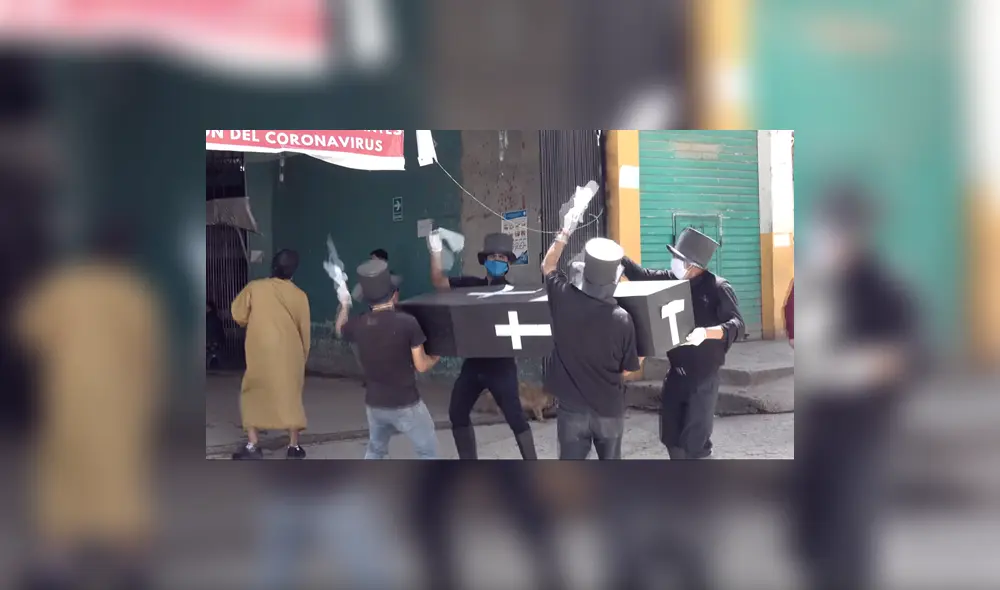 Serenos recrean el meme de africanos de baile con ataúd en Chota - Cajamarca Serenos recrean el meme de africanos de baile con ataúd en Chota - Cajamarca