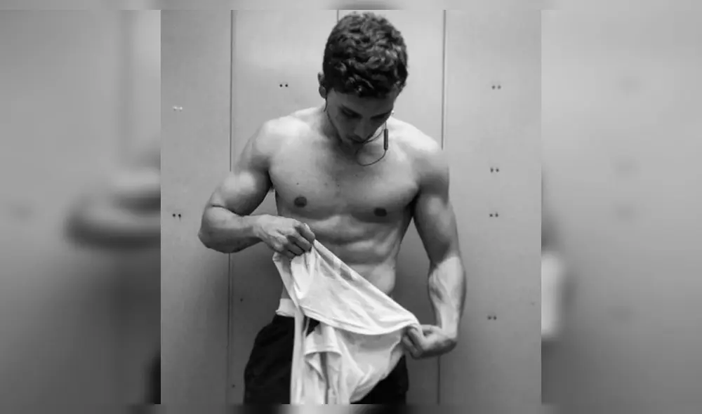 Hijo de Christian Meier alborota Instagram al lucir fornido cuerpo [VIDEO]