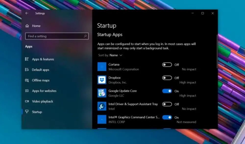 Muchos usuarios desconocen que pueden configurar qué programas se inician junto al prendido del sistema. Windows 10 ahora nos permitirá hacerlo al instalarlos. Foto: Windows Latest Muchos usuarios desconocen que pueden configurar qué programas se inician junto al prendido del sistema. Windows 10 ahora nos permitirá hacerlo al instalarlos. Foto: Windows Latest