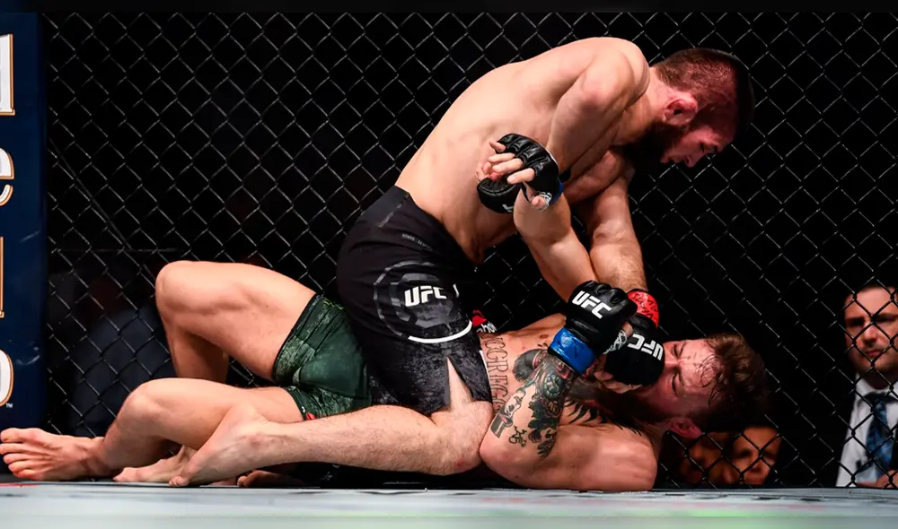 McGregor vs Khabib: Las impactantes imágenes que dejó la pelea de la UFC