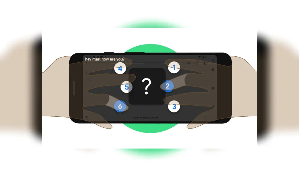 Con el teclado Braille se puede escribir desde cualquier aplicación, como correo electrónico, documentos o redes sociales. | Foto: Google Con el teclado Braille se puede escribir desde cualquier aplicación, como correo electrónico, documentos o redes sociales. | Foto: Google