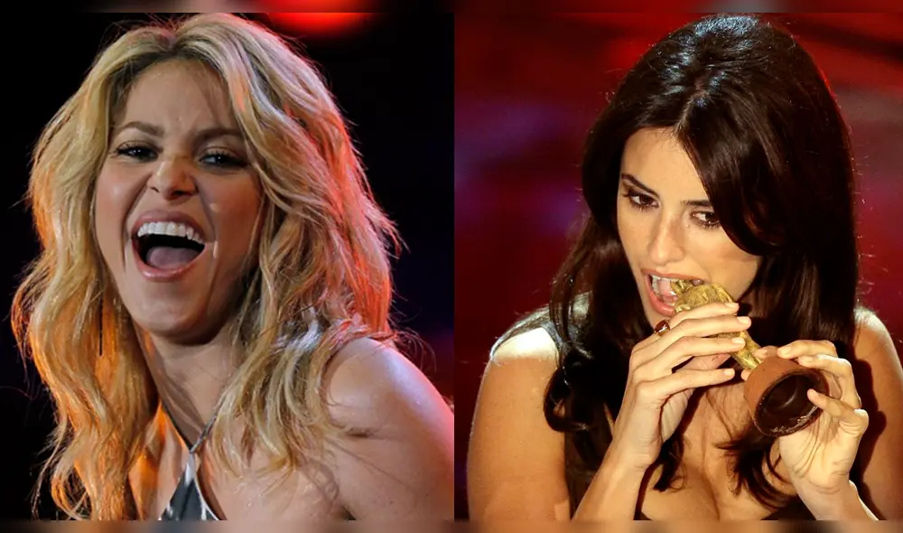 Shakira y Penélope Cruz son captadas en salida nocturna [VIDEO] 
