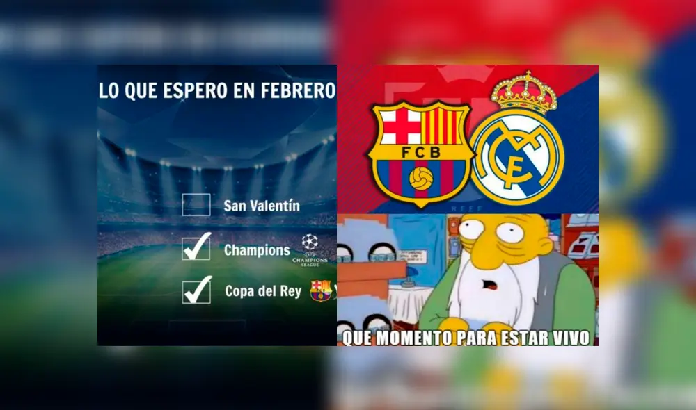 Real Madrid vs Barcelona: mira los mejores memes de la semifinal por la Copa del Rey