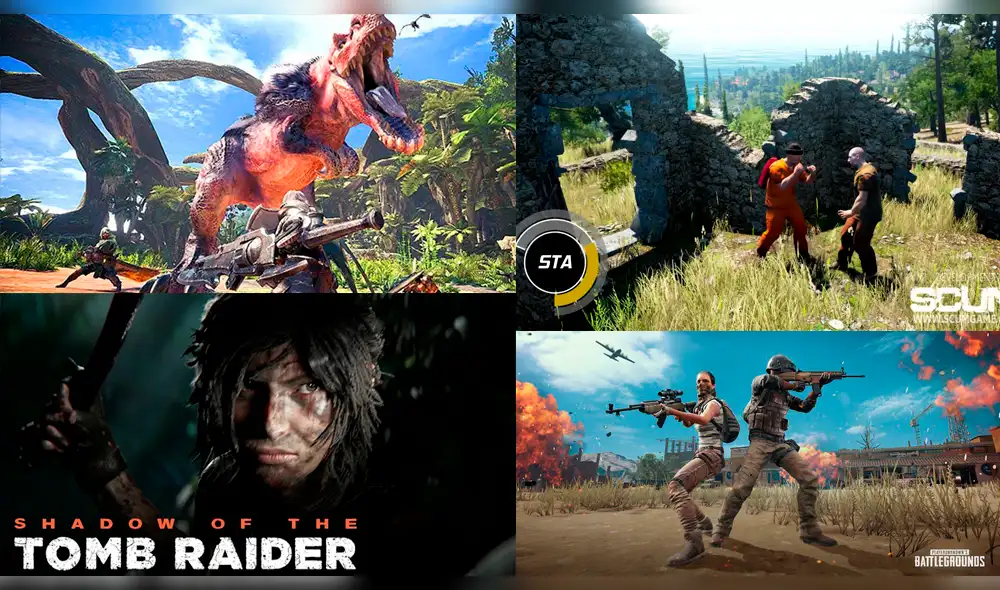 Steam: PUBG y Shadow of the Tomb Raider entre los videojuegos más vendidos Steam: PUBG y Shadow of the Tomb Raider entre los videojuegos más vendidos