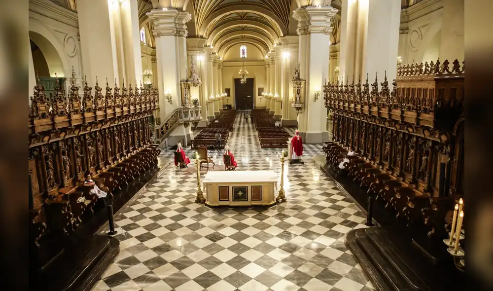 Todas las ceremonias serán llevadas a cabo sin la presencia física de los fieles. (Foto: Arzobispo de Lima) Todas las ceremonias serán llevadas a cabo sin la presencia física de los fieles. (Foto: Arzobispo de Lima)