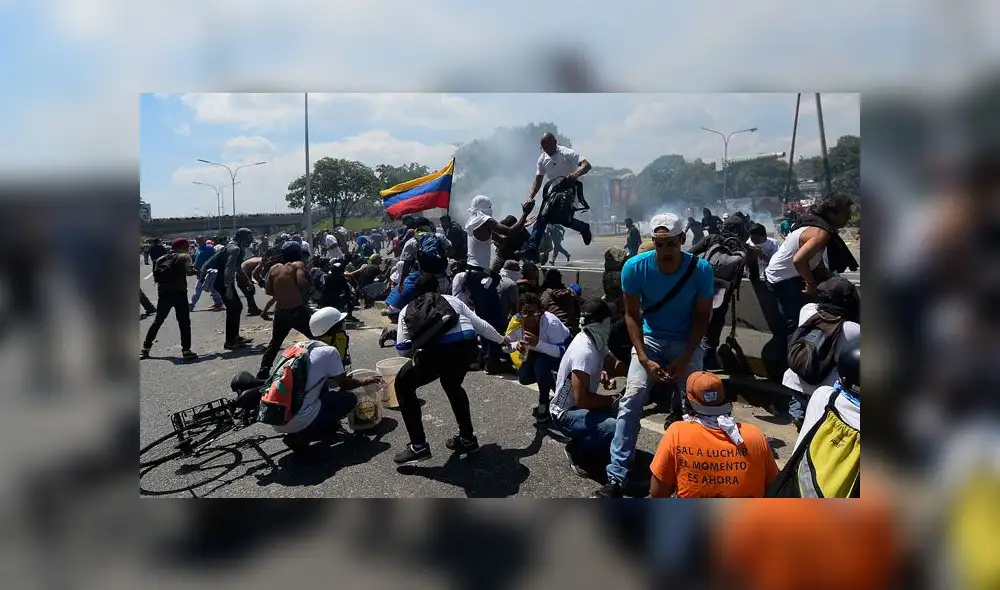 Así termina el segundo día violentas protestas contra Nicolás Maduro [FOTOS]