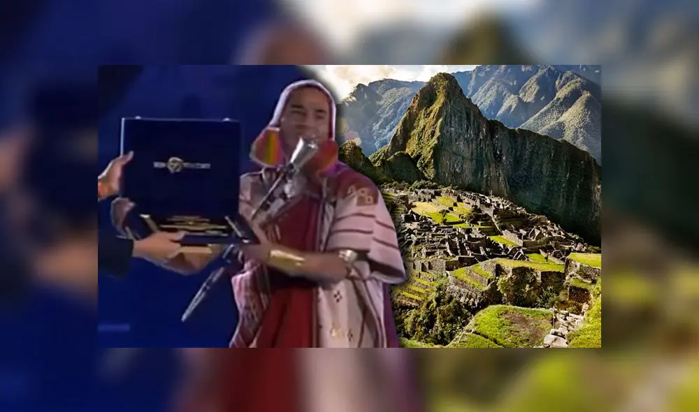 El galardón fue recibido por el alcalde Aguas Calientes de aquel año. (Foto: Composición)