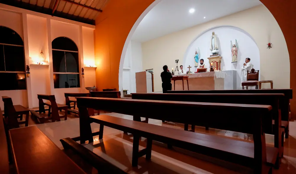 El aforo en las iglesias será reducido. Foto: La República