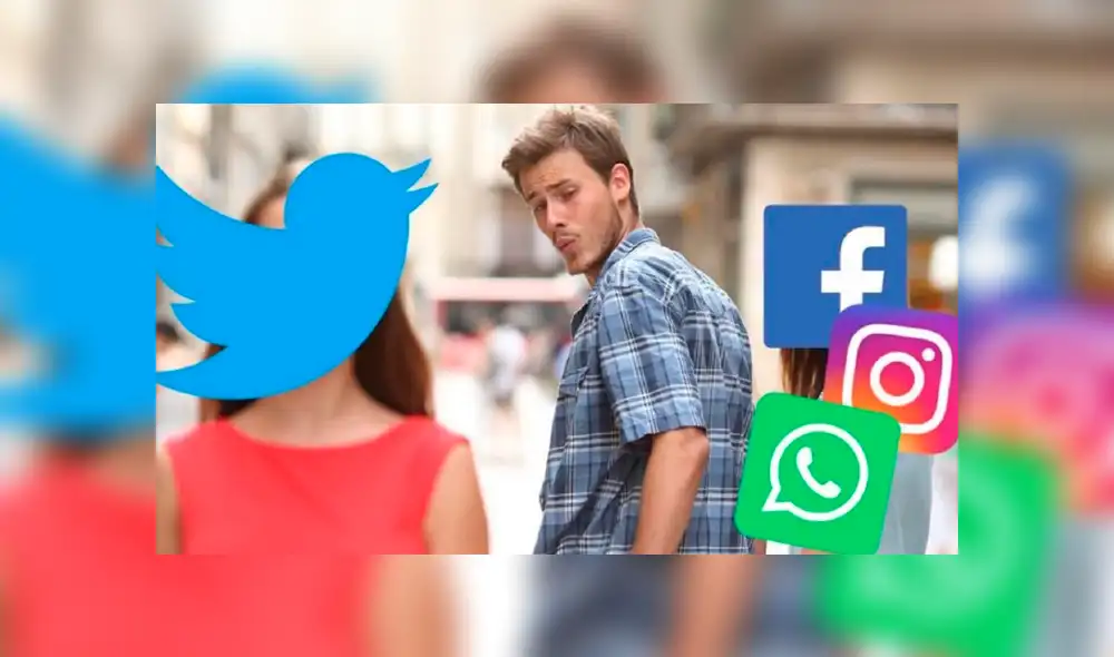 Desliza para ver los memes de la caída de Facebook. Foto: Captura. Desliza para ver los memes de la caída de Facebook. Foto: Captura.
