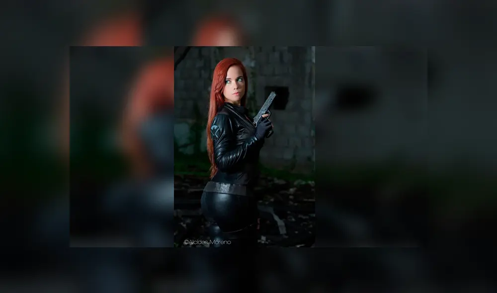 Instagram: Fanática de Scarlett Johansson hace atrevido cosplay de Black Widow y enamora [FOTOS]