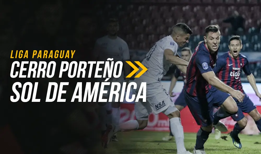 Sol de América enfrenta a Cerro Porteño por la Liga de Paraguay. Foto: Composición Gerson Cardoso/AFP