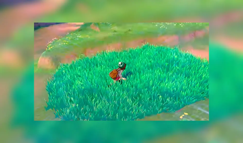 Director de Game Freak revela que tardaron 6 meses en crear la hierba en Pokémon Espada y Escudo.