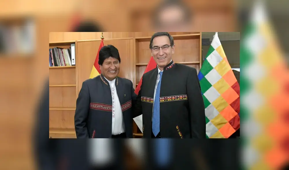 evo morales y martin vizcarra