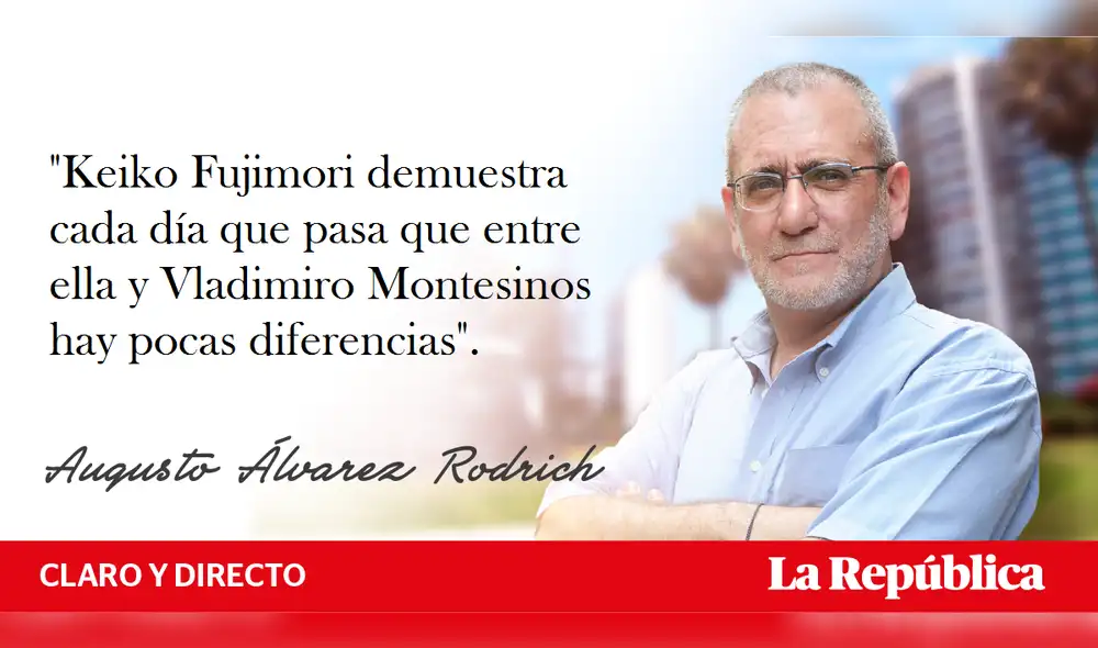 Lo único que le faltará a Keiko es votos