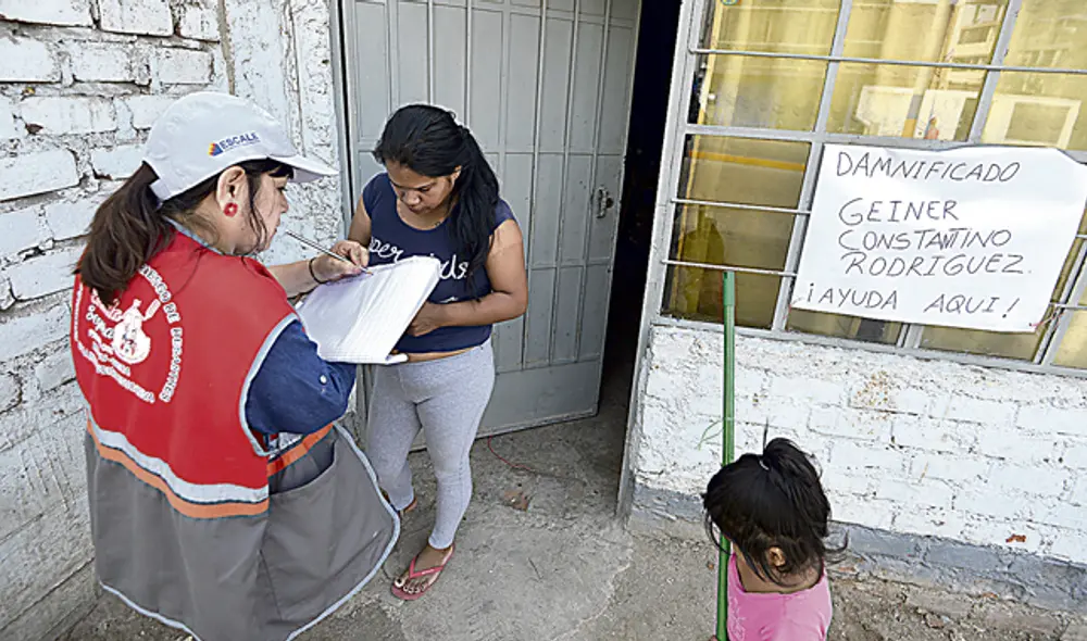 Control. La atención en salud mental es casa por casa. (Foto: Javier Quispe)