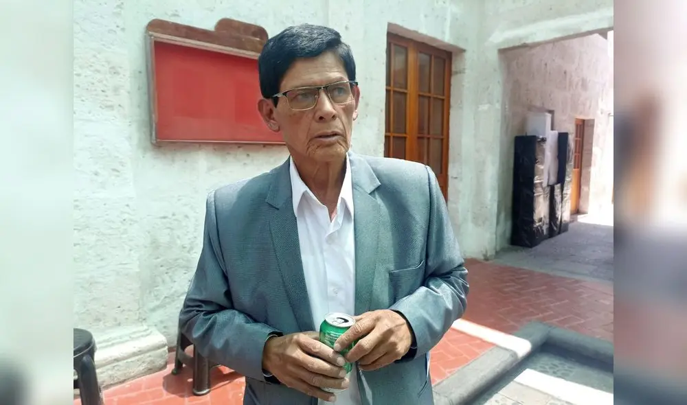 Arequipa. Felipe Domínguez se defiende de investigación. Foto: Wilder Pari/URPI