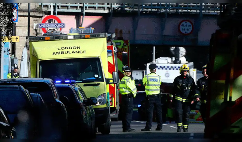 Londres: reportan fuerte explosión en estación de tren