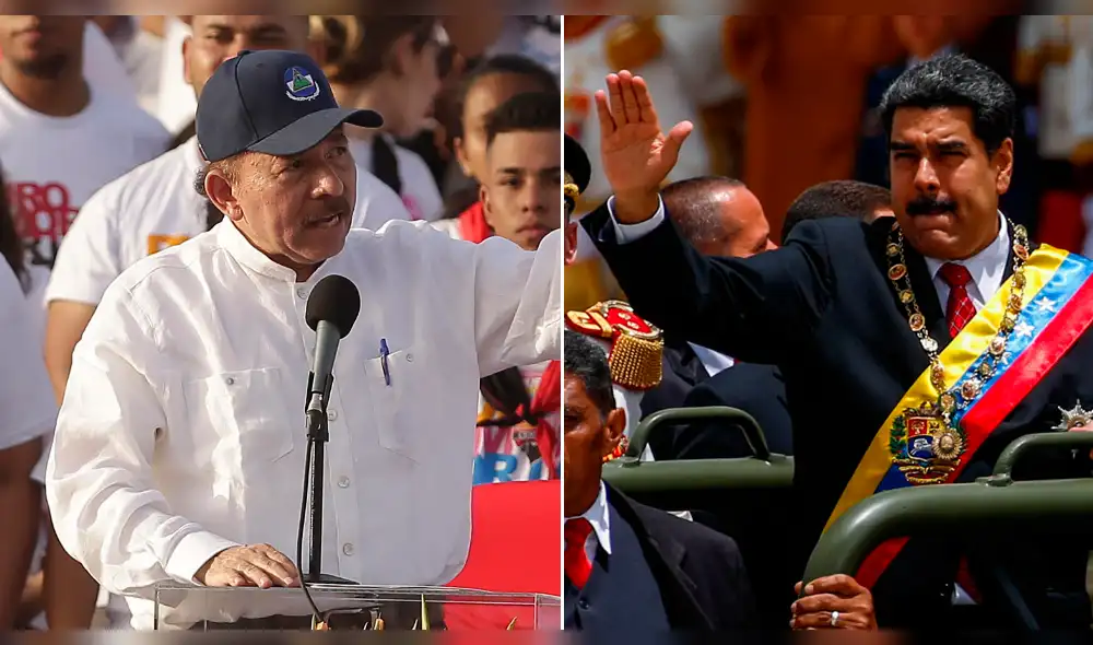 Maduro ofrece “defender la soberanía” del régimen de Daniel Ortega