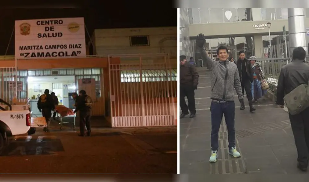 Víctima murió tras ser llevado al centro de Salud de Zamácola en Cerro Colorado. La Policía Nacional investiga. Víctima murió tras ser llevado al centro de Salud de Zamácola en Cerro Colorado. La Policía Nacional investiga.