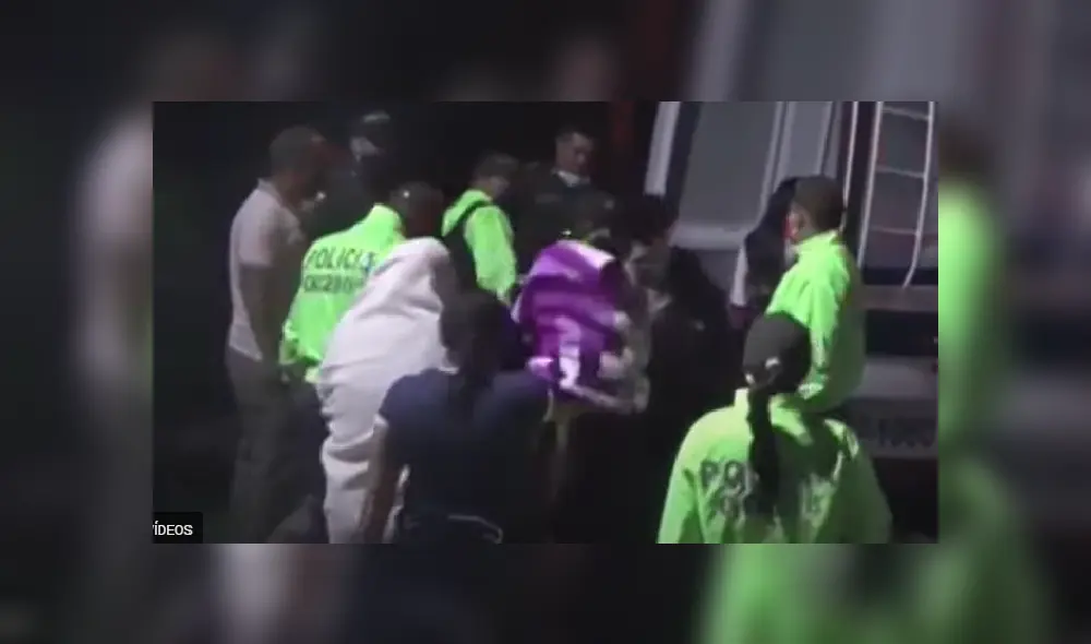 Las 42 personas que participaban de la fiesta quedaron detenidas. (Foto: captura)