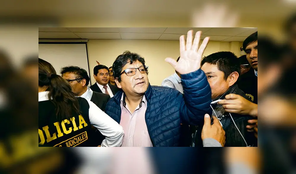 josé luis chapa. El dirigente luego de obtener su libertad. Ahora está abocado a la reorganización de la FDTA.