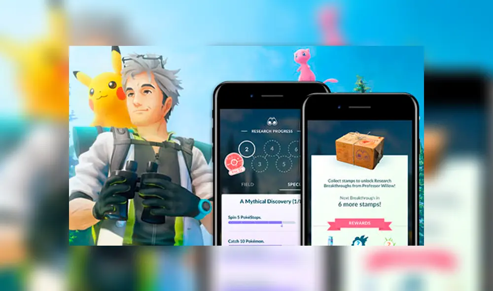 Lista de investigaciones de campo y recompensas del mes de febrero en Pokémon GO.
