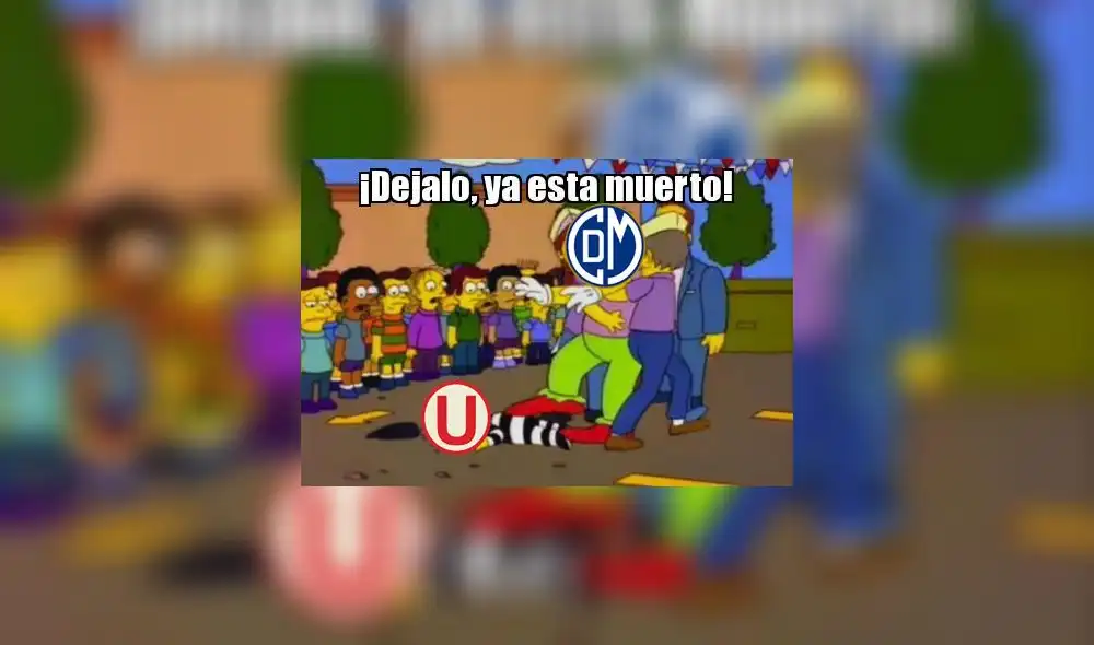 Deportivo Municipal goleó a Universitario y los memes no tienen piedad de los cremas [FOTOS]