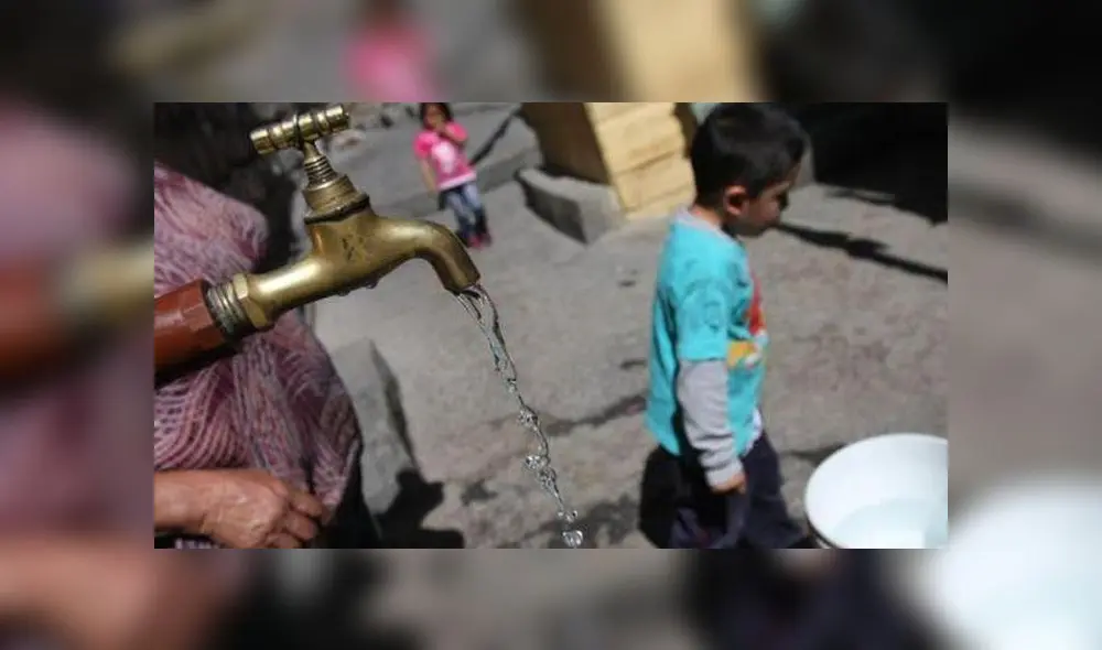 Corte de agua. Créditos: Sedapal