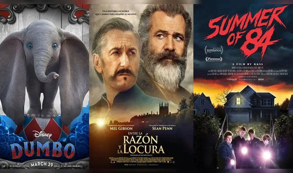 Cartelera: Dumbo es uno de los estrenos que llega esta semana a los cines [TRÁILERS]