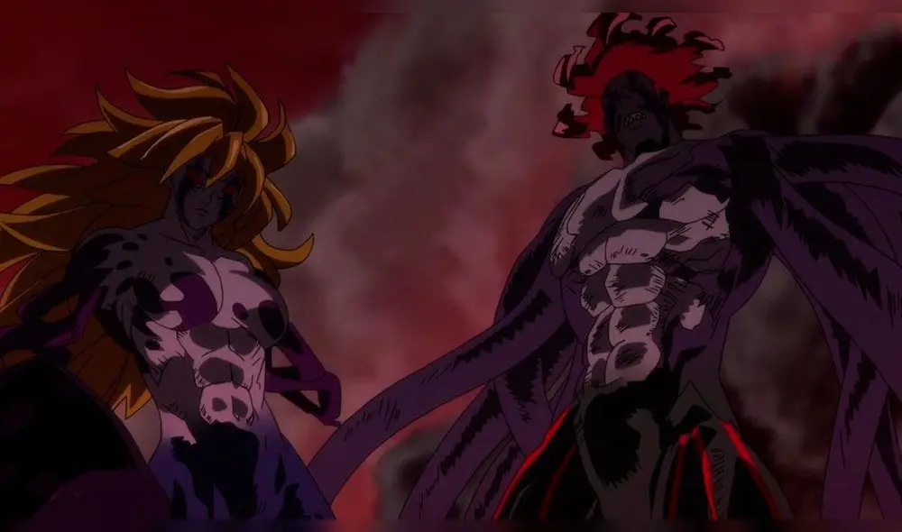 Derieri y Monspeet revelaron su verdadera forma Indra. Foto: Estudios DEEN Derieri y Monspeet revelaron su verdadera forma Indra. Foto: Estudios DEEN