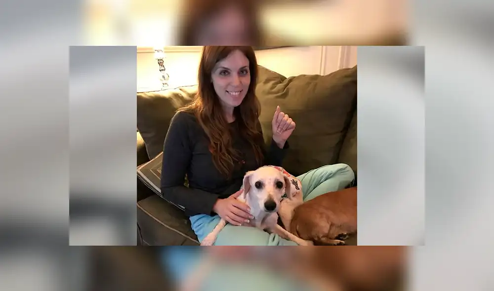 Facebook viral: mujer rompe en llanto al ver cómo dormía perro que rescató de una granja [VIDEO]