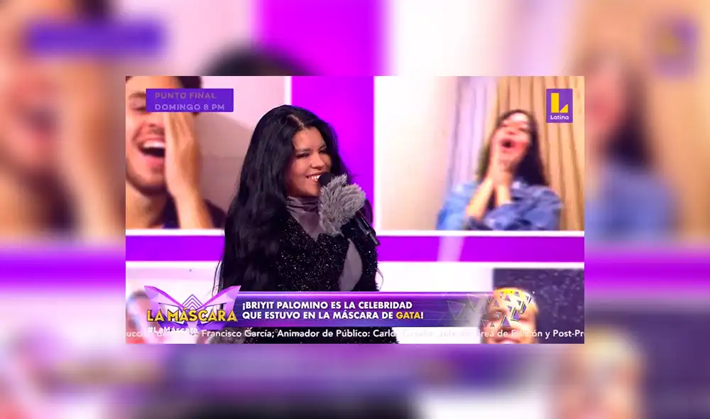 Briyit Palomino, la popular "vampiresa de la cumbia", fue la eliminada de la semana. (Foto: Captura Latina)