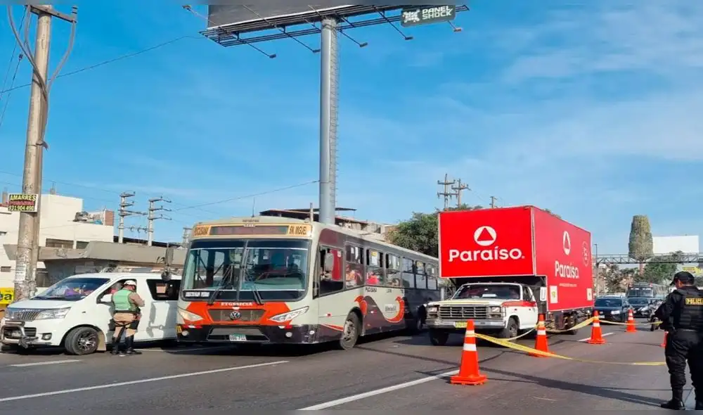 PNP indicó que el conductor fue detenido. Foto: URPI / LR