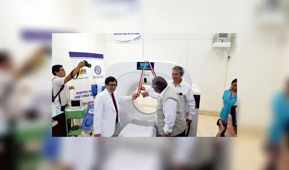 Inauguran moderno servicio de tomografía en Hospital Santa Rosa de Piura 
