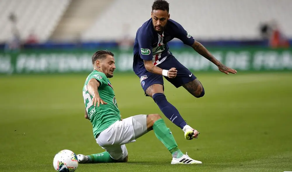 MIRA AQUÍ PSG vs. Saint Étienne por la final Copa de Francia. | Foto: EFE