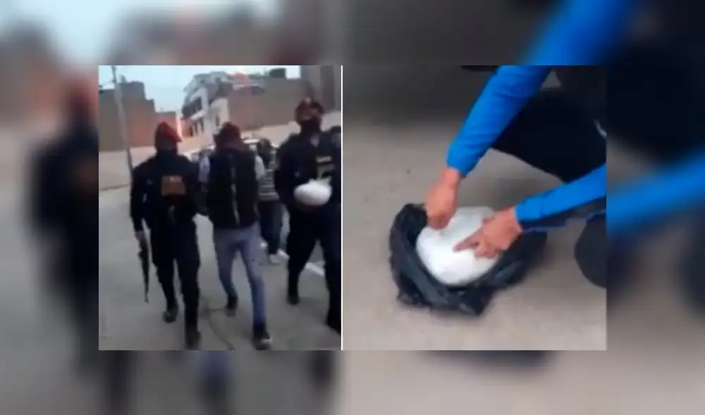 Los detenidos fueron puestos a disposición de la Fiscalía. Foto: Captura/América TV.