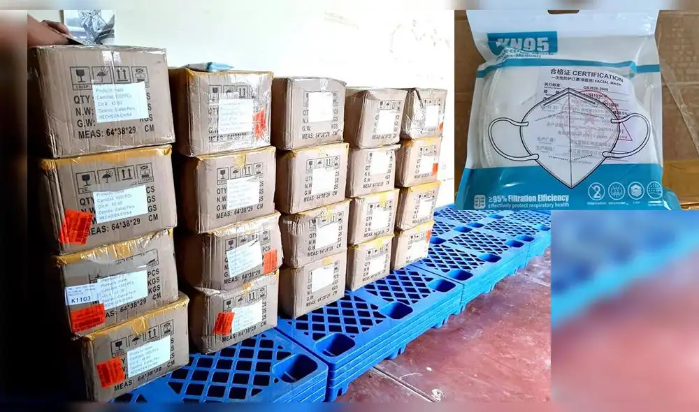 Mascarillas fueron entregadas a la Gerencia Regional de Salud (Geresa) el pasado 22 de mayo. Mascarillas fueron entregadas a la Gerencia Regional de Salud (Geresa) el pasado 22 de mayo.