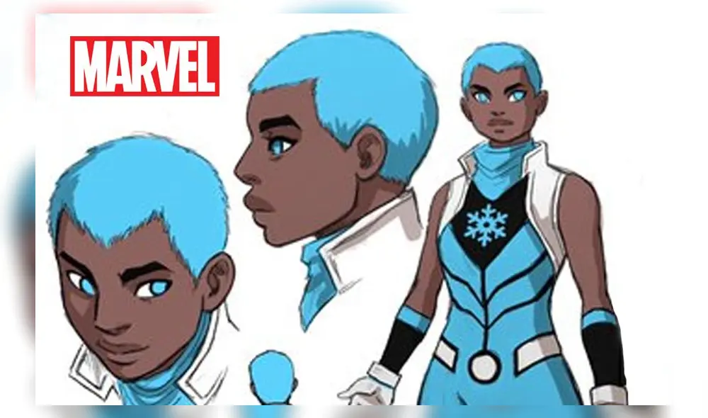 Snowflake es el nuevo personaje de New warriors. Créditos: composición