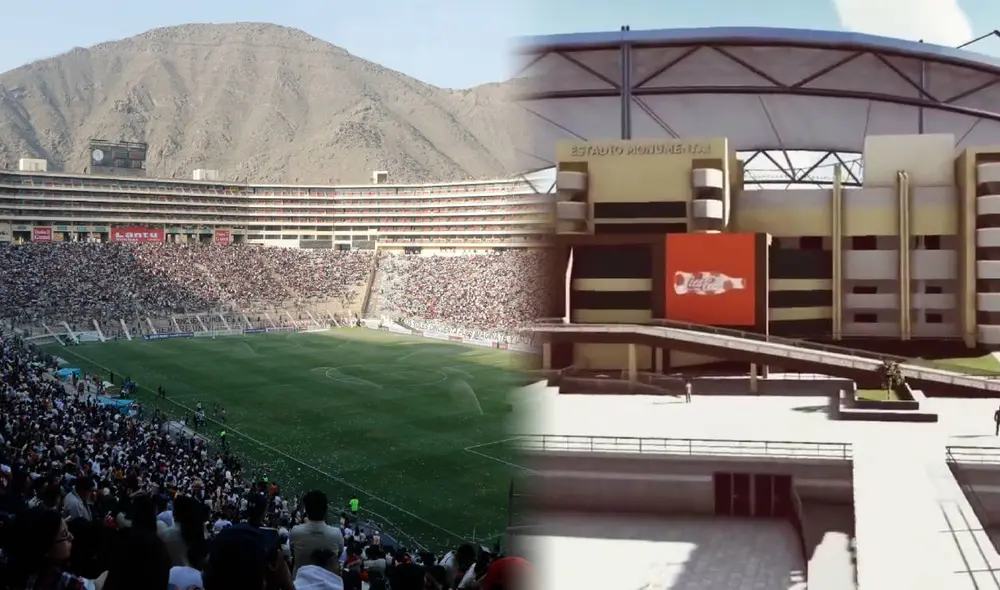 Así se vería el Monumental si tuviera techo. Foto: composición/Luis Jiménez