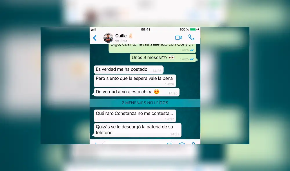 WhatsApp: Joven hace locura de amor por chica sin esperar un oscuro secreto de ella y su amigo[VIDEO]