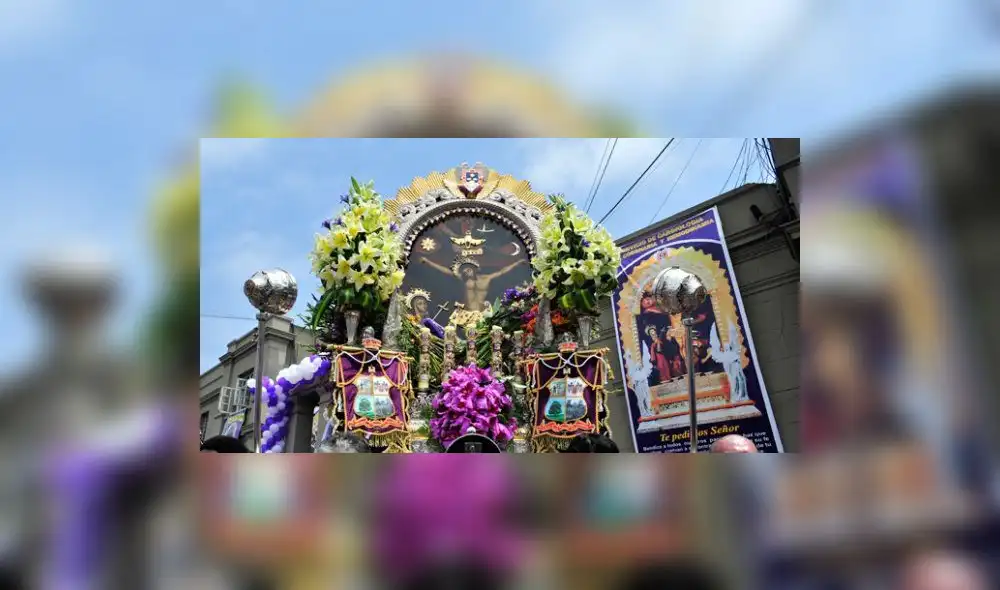 Señor de los Milagros sale en procesión por Semana Santa [EN VIVO]